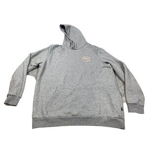 Puma Men's XL Grey Hoodie Worldwide Sports lightweight RN62200